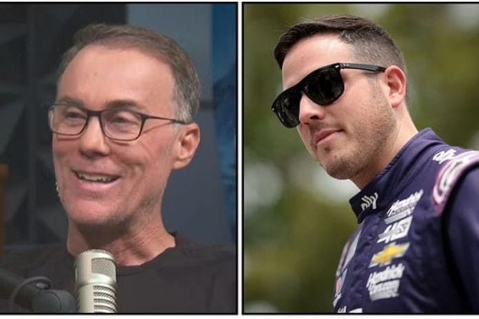Kevin Harvick Responds to Alex Bowman's Reaction 1