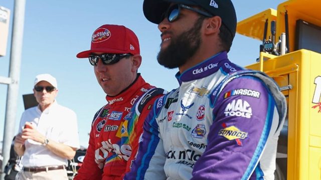 Kyle Busch and Bubba Wallace Incidents