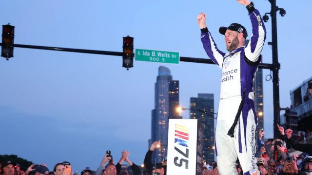 Van Gisbergen Celebrates NASCAR's Fiery Passion