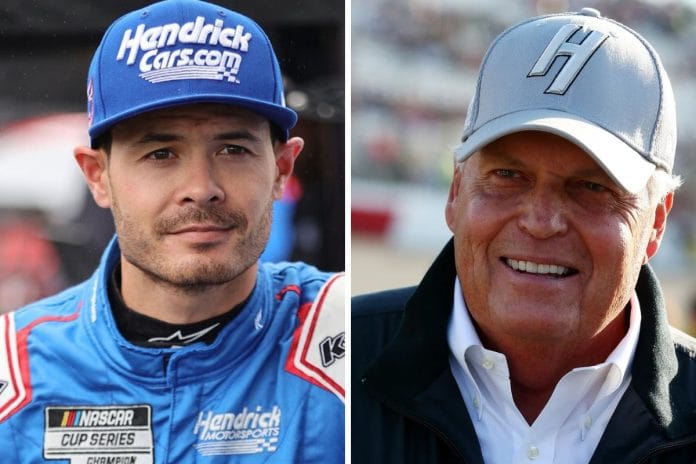 Rick Hendrick Overlooks Kyle Larson as Best Ever Rick Hendrick Overlooks Kyle Larson as Best Ever
