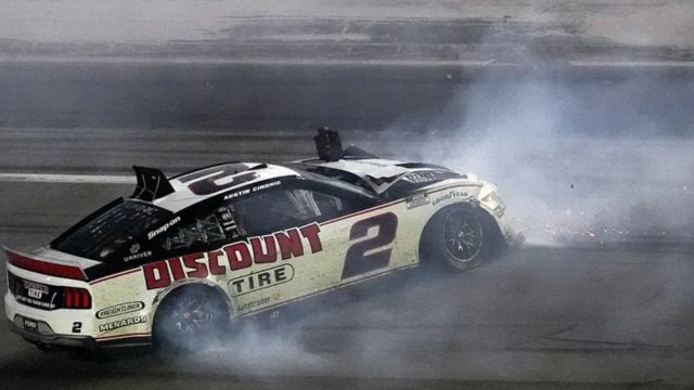 Austin Cindric's Daytona Crash