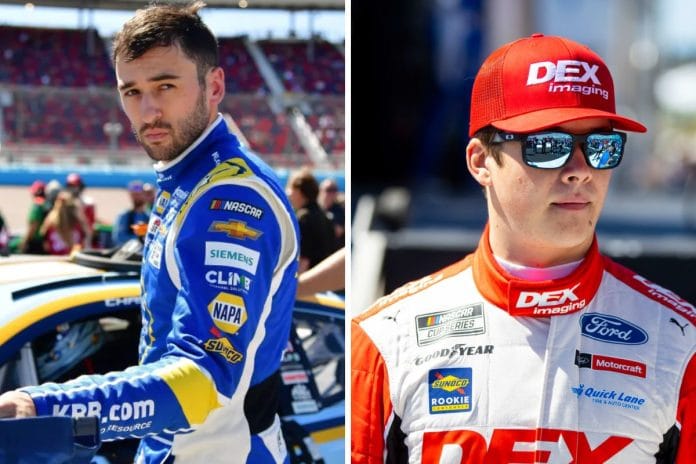 Chase Elliott Stands Up for Harrison Burton