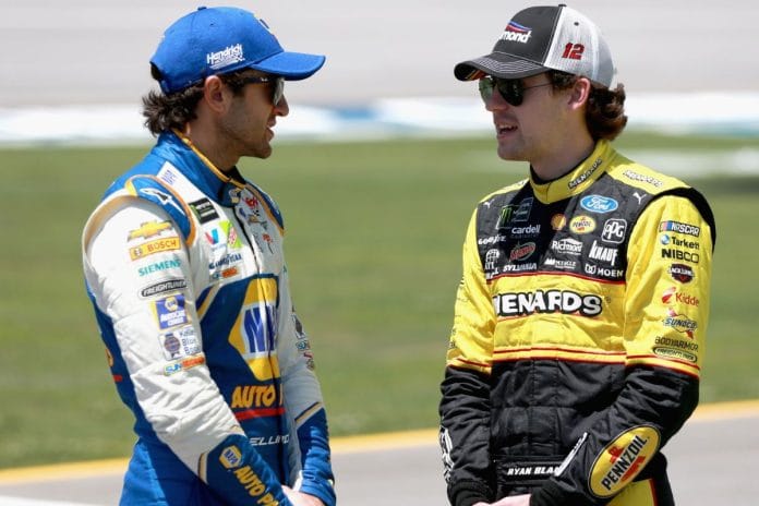 Chase Elliott and Ryan Blaney Settle Scores After Michigan