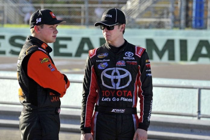 Erik Jones Collision With Christopher Bell