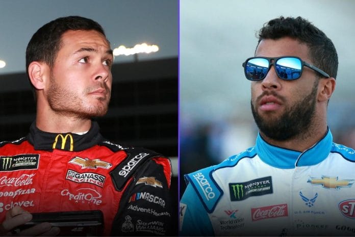 Kyle Larson's Wreck Hits Bubba Wallace
