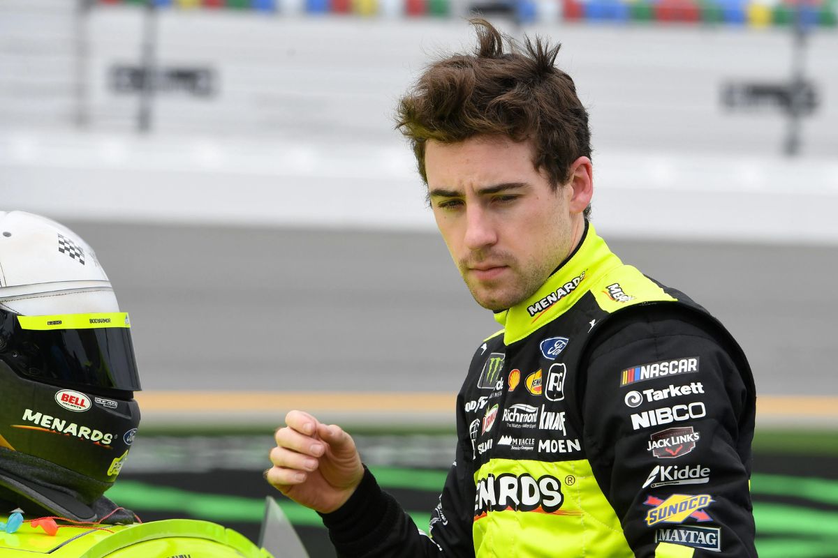 Ryan Blaney's Car Damage Cuts Short His Run 2