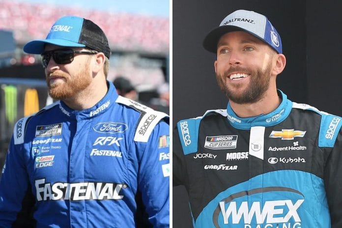 Chris Buescher and Ross Chastain's Playoff War