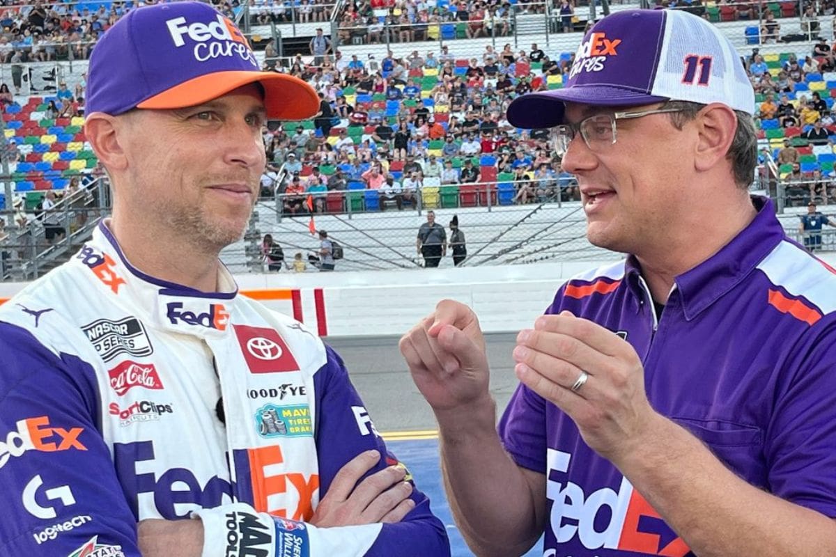 Denny Hamlin's Crew Chief Blames Toyota 2