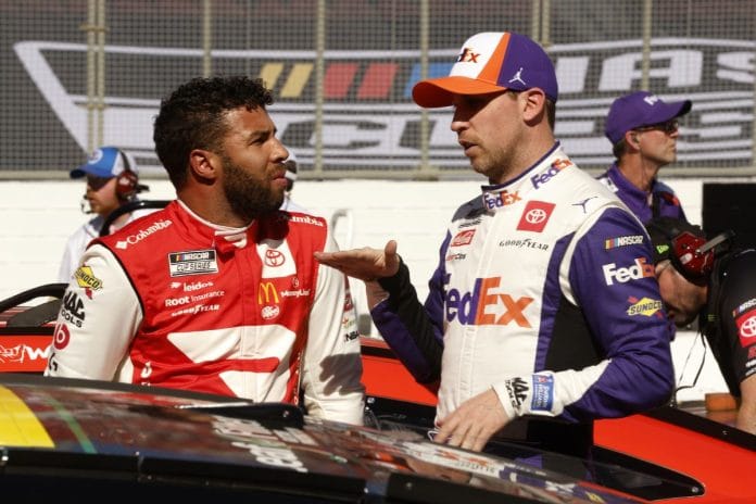 Denny Hamlin Slams Wallace's Darlington Win Narrative