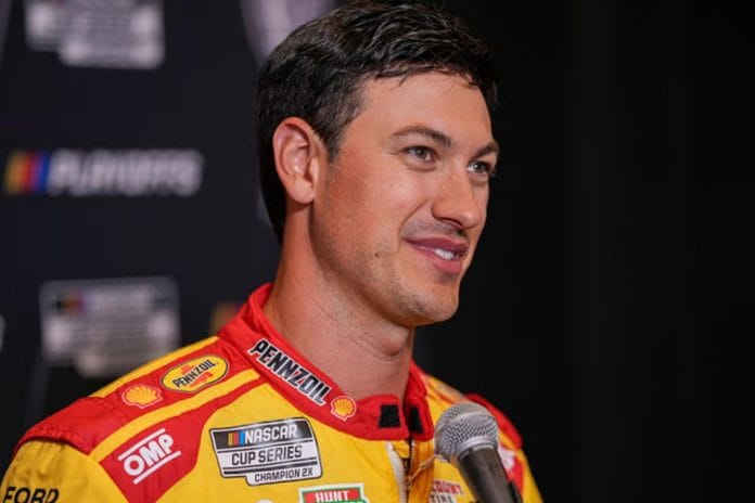 Joey Logano Takes Blame for Keselowski’s Crash 2