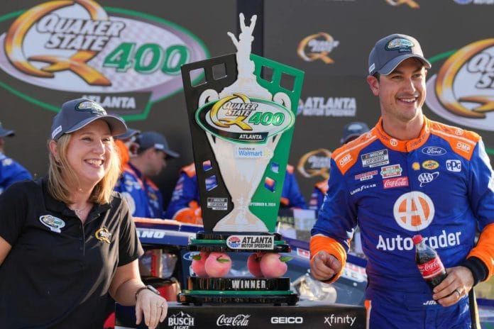 Joey Logano's Quaker State 400 Victory