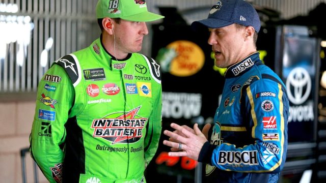 Kyle Busch Matches Kevin Harvick's Record