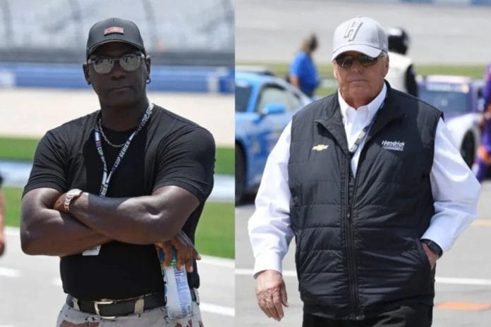 Rick Hendrick and Michael Jordan Clash