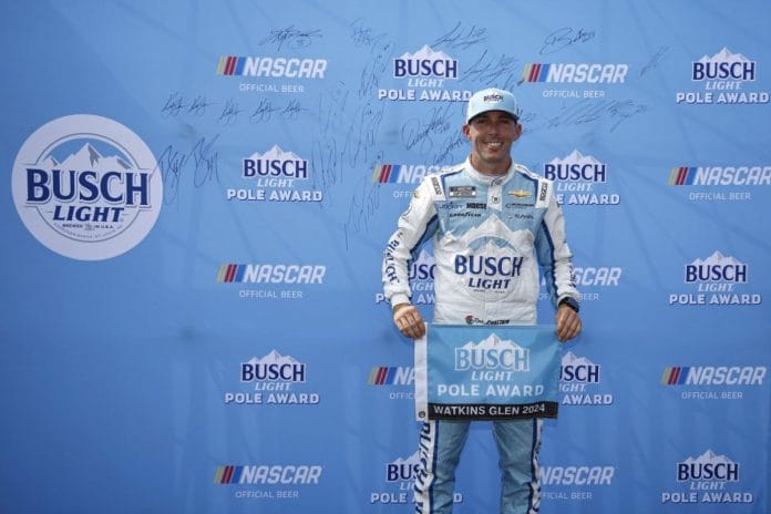Ross Chastain Secures Watkins Glen Pole