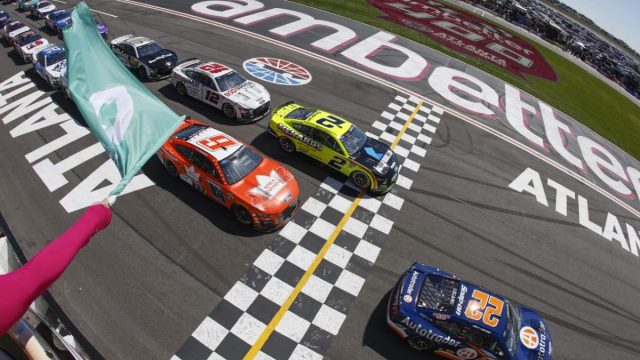 Successful Team and Driver at Atlanta