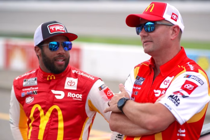 Bootie Barker's Cheeky Comment on Bubba Wallace