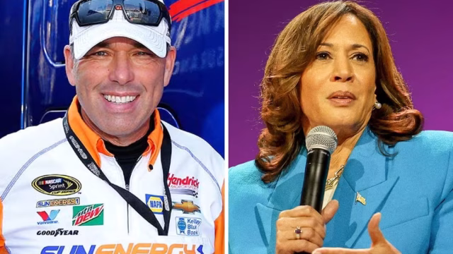 NASCAR Spotter Slams VP Kamala Harris