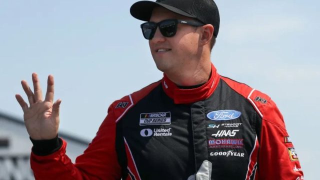 Ryan Preece Testing an RFK Car