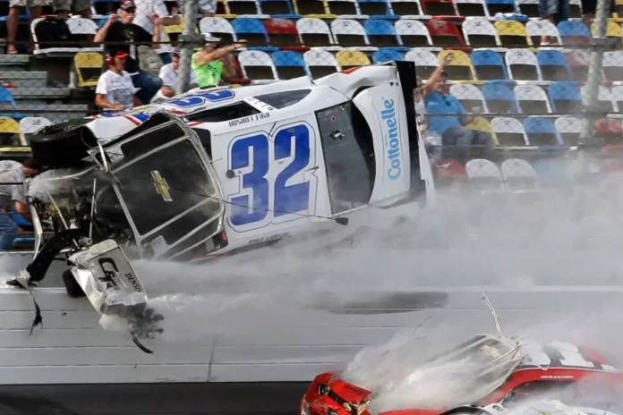 Kyle Larson's Daytona Crash