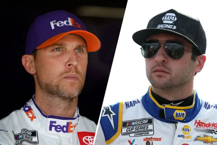 Chase Elliott vs. Denny Hamlin
