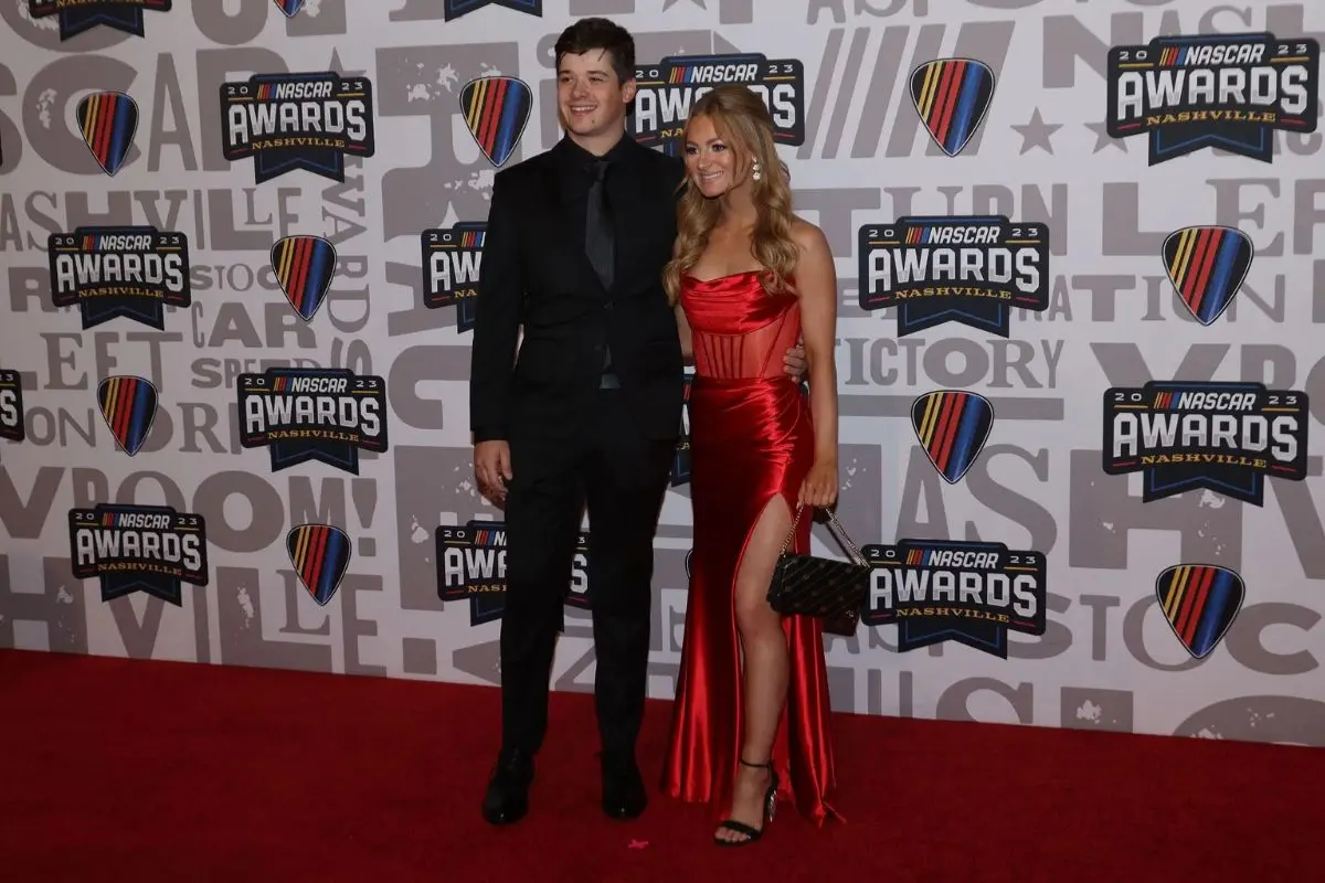 Harrison Burton's Suit Mishap 2