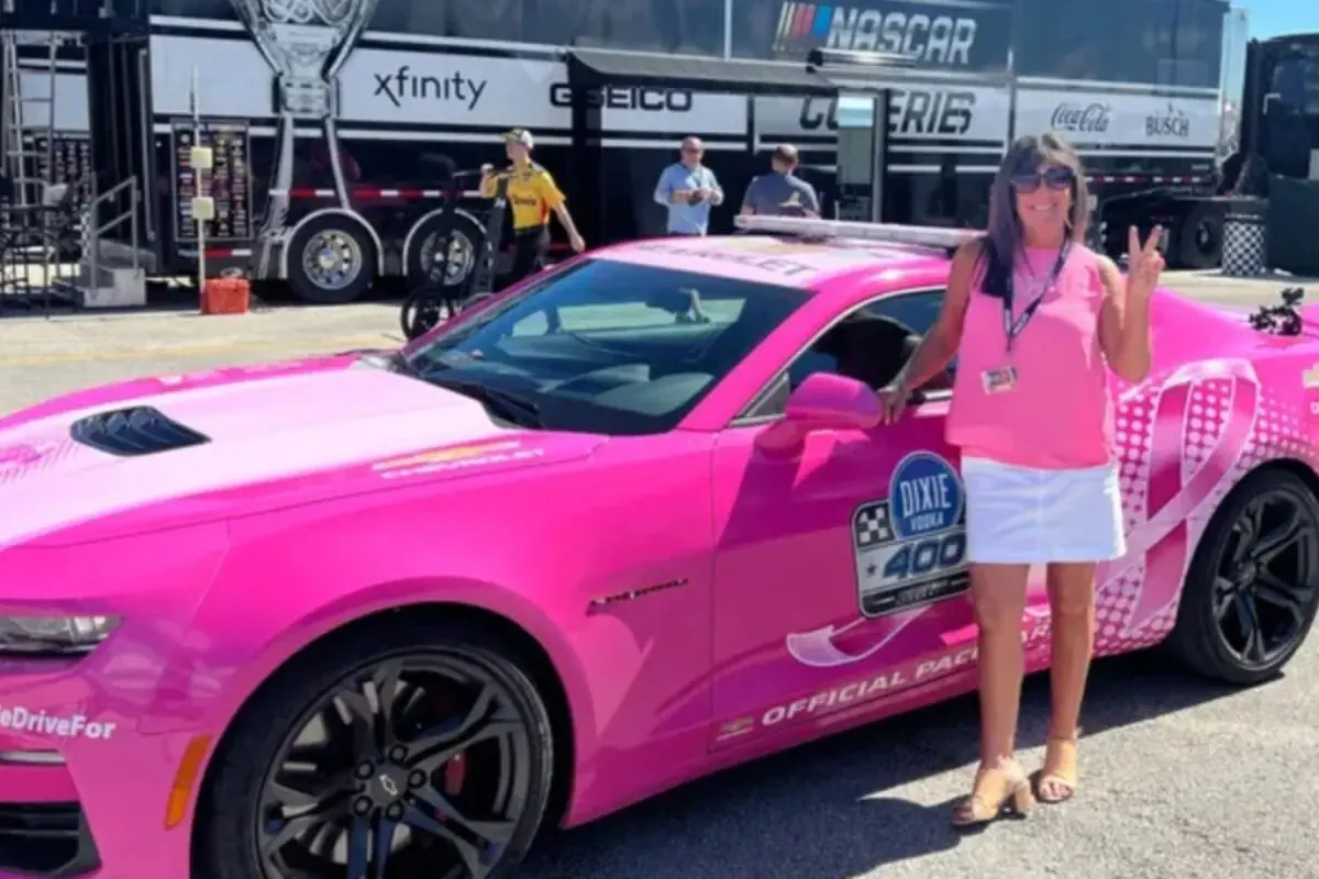 NASCAR Reporter's Cancer Comeback Story 1
