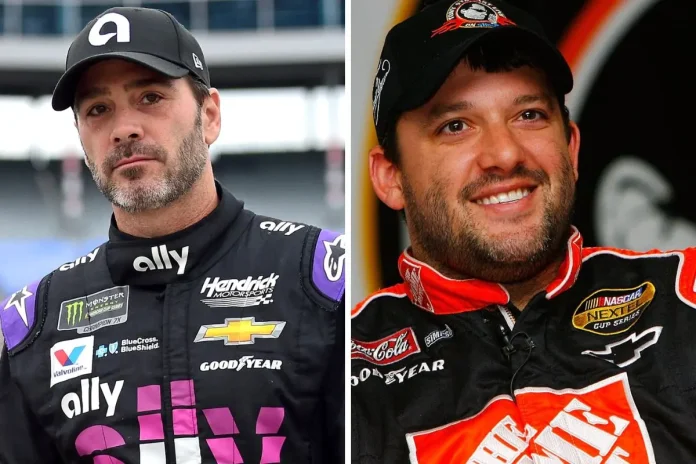 When Jimmie Johnson Falls Victim to Tony Stewart