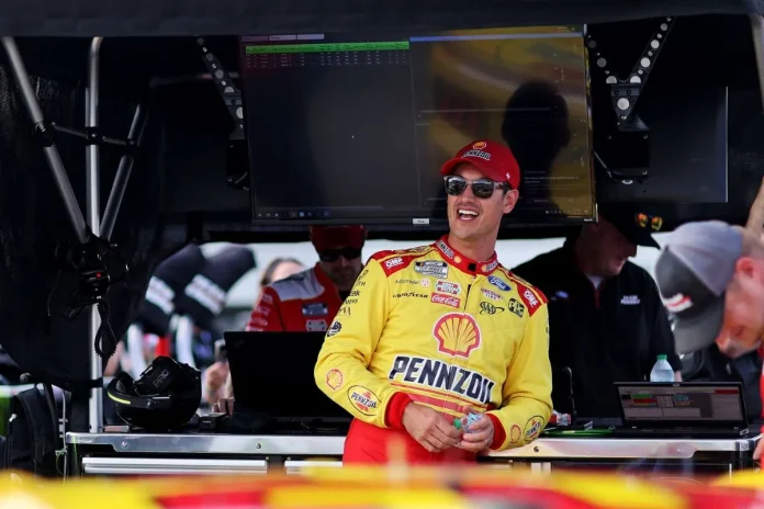 Alex Bowman's 'Congrats' to Joey Logano