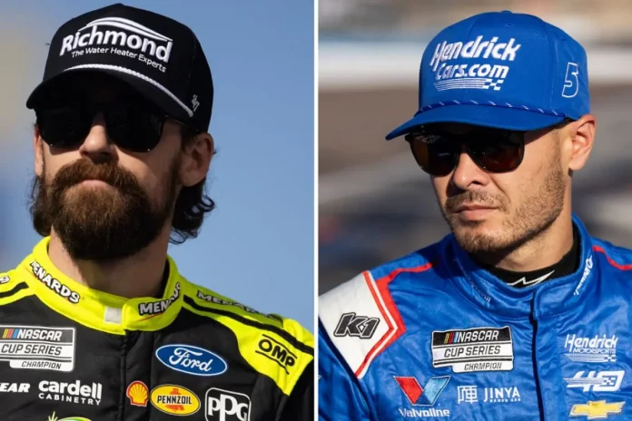 Kyle Larson Deliberately Cost Ryan Blaney the Title