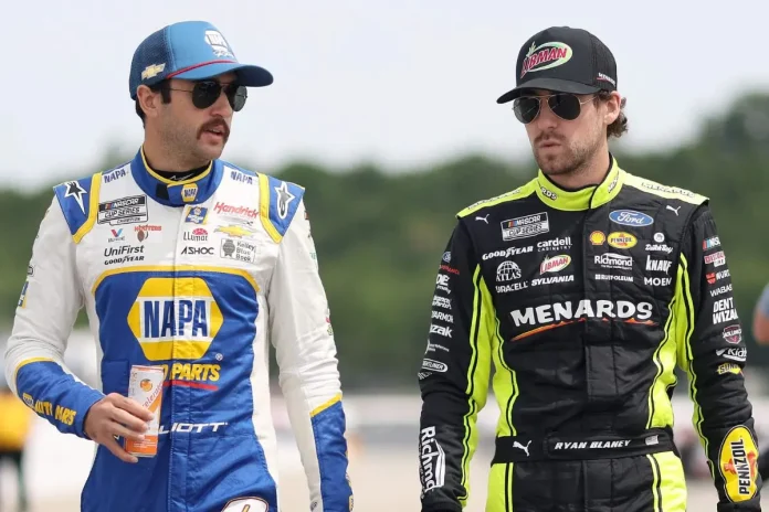 Ryan Blaney Roasts Chase Elliott's Golf Skills Turning