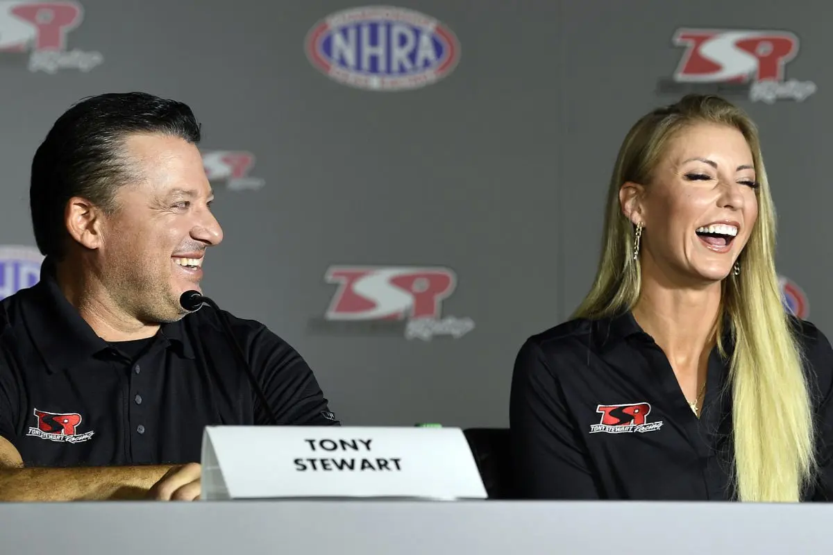 Tony Stewart Becomes a Father at 53
