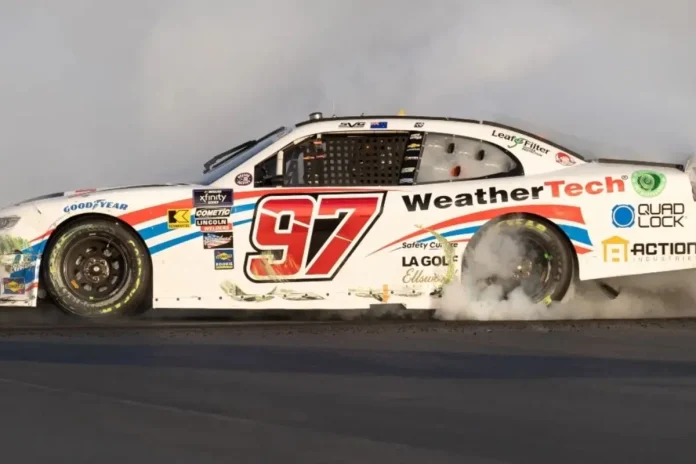 Who Delivered the Best Burnout of NASCAR 2024