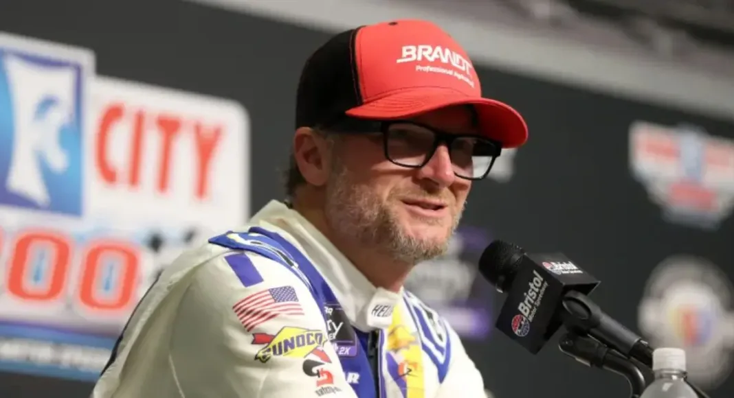 Dale Earnhardt Jr. Joins Commanders' Victory Celebration