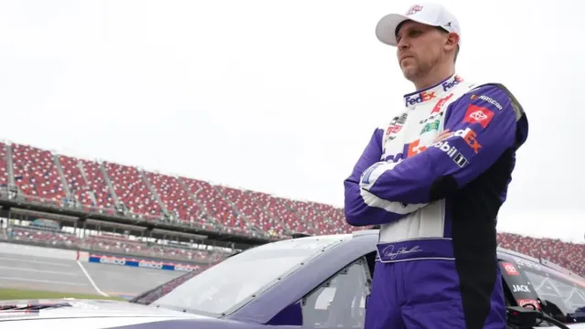Denny Hamlin's Ex-Partner Takes Aim at Bill France Sr.