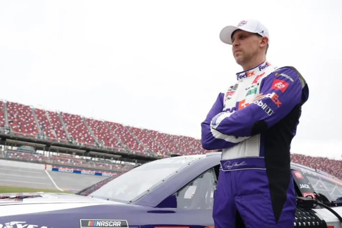 Denny Hamlin's Ex-Partner Takes Aim at Bill France Sr.