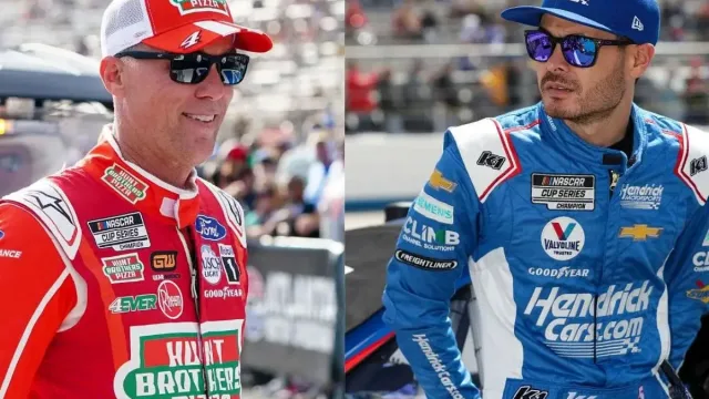 Kevin Harvick's Wild Praise for Kyle Larson