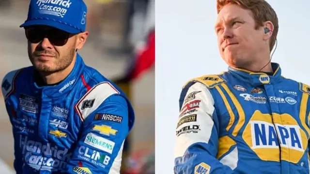 Kyle Larson Falls Short to His Brother-In-Law