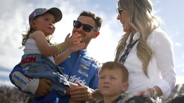 Kyle Larson's Christmas Photos