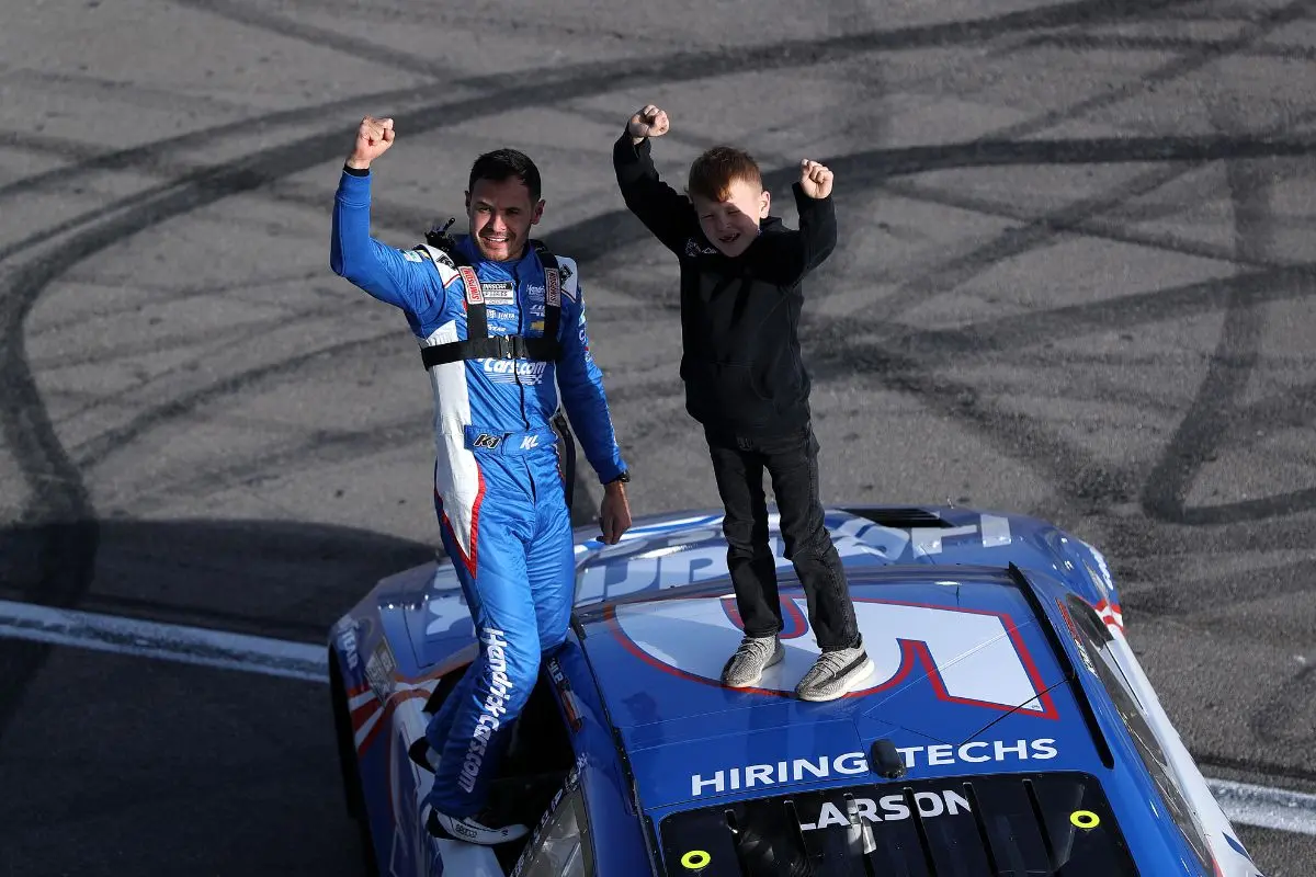 Kyle Larson's Wife Shares Heartfelt Birthday Message 1