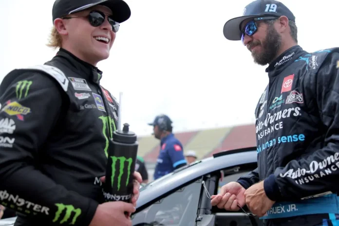 Ty Gibbs Bids Heartfelt Goodbye to Martin Truex Jr.