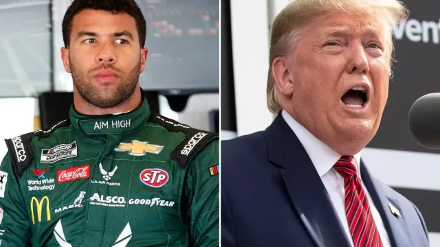 Bubba Wallace Clashes With Donald Trump
