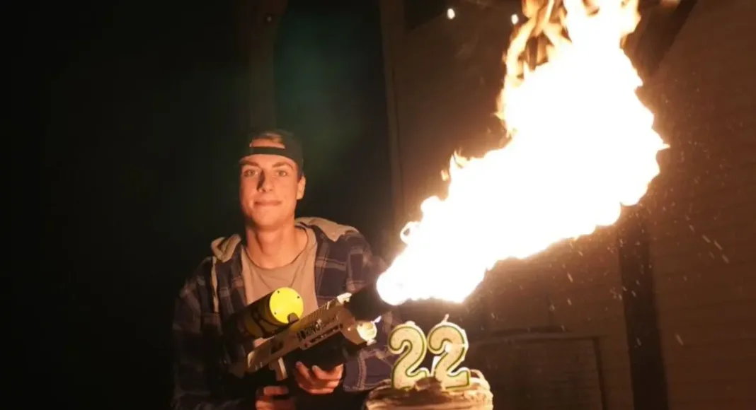 Carson Hocevar Celebrates 22ND Birthday in Epic Style