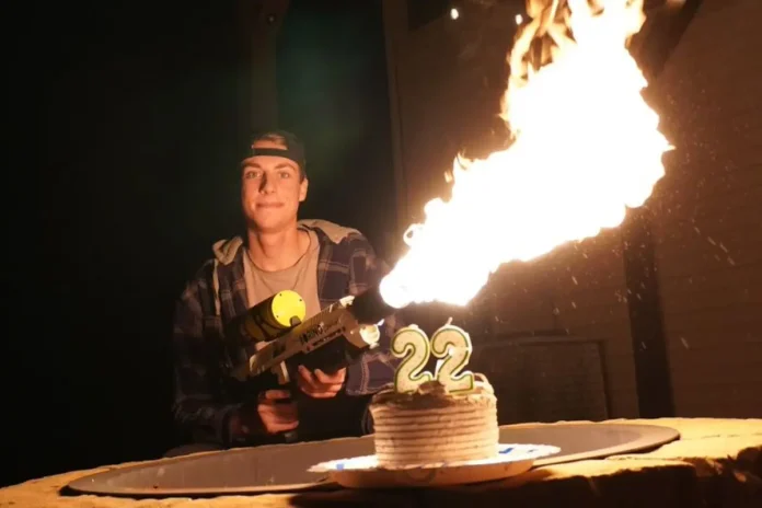 Carson Hocevar Celebrates 22ND Birthday in Epic Style