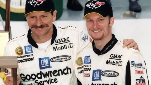 Dale Earnhardt's Last Race with His Son