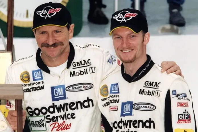 Dale Earnhardt's Last Race with His Son