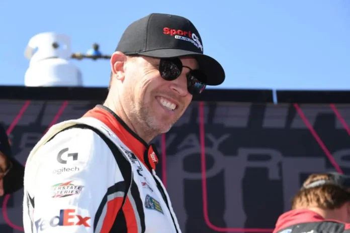 Denny Hamlin Celebrates Ohio State's 2025 National Title Denny Hamlin Celebrates Ohio State's 2025 National Title