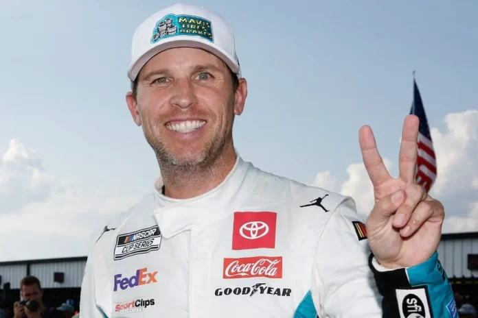 Denny Hamlin Unboxes Exclusive Sport Clips Gift