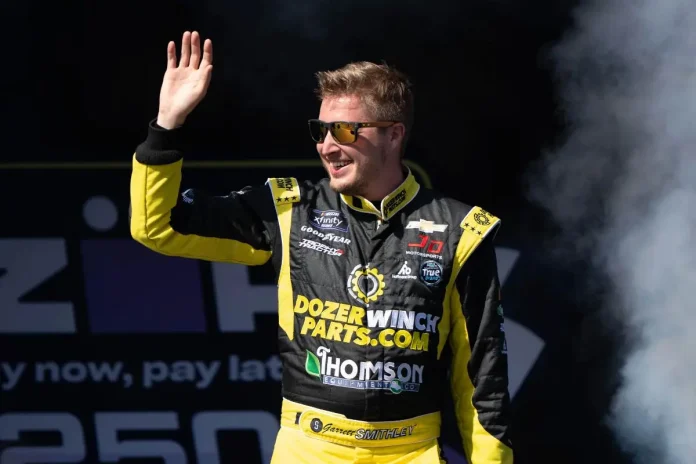 NASCAR Fans Thank Garrett Smithley's Father