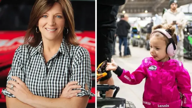 Kelley Earnhardt Reacts to Kyle Busch's Daughter