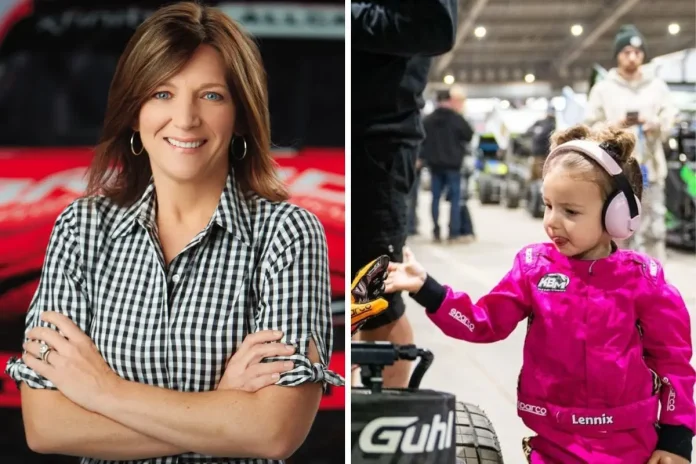 Kelley Earnhardt Reacts to Kyle Busch's Daughter